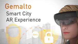 Gemalto Smart City Augmented Reality AR Experience [upl. by Sirron]