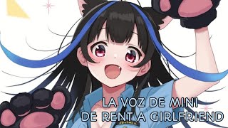 La voz de mini de rent a girlfriend [upl. by Azeret340]