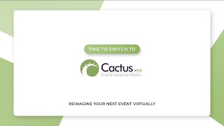 Your Best Bet for a VirtualHybrid Event Platform  Cactus XPO [upl. by Berwick]