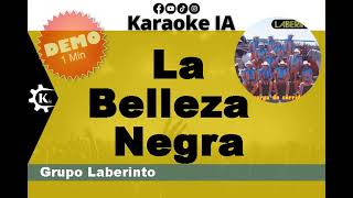 Grupo Laberinto  La Belleza Negra  Karaoke [upl. by Ennaira]