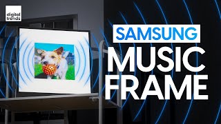 Samsung Music Frame Impressions  This Sneaky Speaker Has Surprisingly Massive Sound [upl. by Lenrow]