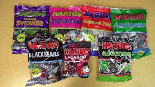 HARIBO Variety Review  Licorice Special [upl. by Scribner204]