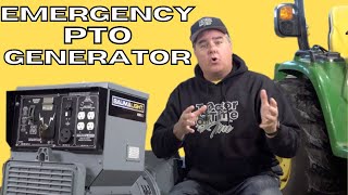 Power Your Home with Your Compact Tractor PTO Generator Pros amp Cons [upl. by Kusin]