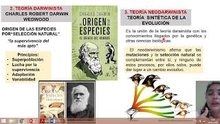 Teorías Evolutivas Lamarck  Darwinismo  Neodarwinismo [upl. by Aisekal]