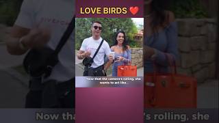 Cristiano Ronaldo surprising Georgiana 🥰lovebirdscristisnoronaldo cr7 athlete shorts [upl. by Nomled]