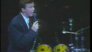 Rick Astley  Whenever You Need Somebody LIVE 1987 [upl. by Derag]