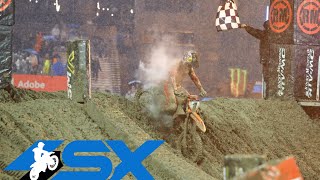 Supercross Round 2 450SX Highlights  San Francisco CA Oracle Park  Jan 13 2024 [upl. by Eupheemia]