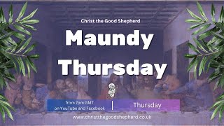 Maundy Thursday Worship  Remembering the Last Supper  Year B [upl. by Kyl]