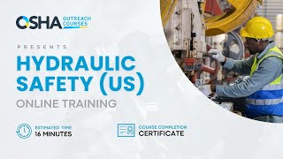 Hydraulic Safety  OSHA Compliant Training  Workplace Safety Course [upl. by Ahsitak379]