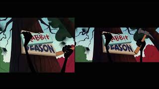 Looney Tunes Back In Action 2003 Widescreen vs Fullscreen  Open matte reconstruction [upl. by Rusell]