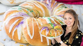 King Cake an Easier Version of the Mardi Gras Classic [upl. by Oilasor167]