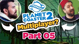 Building an indoor Coaster in Planet Coaster 2 Multiplayer Part 05 [upl. by Ocko]