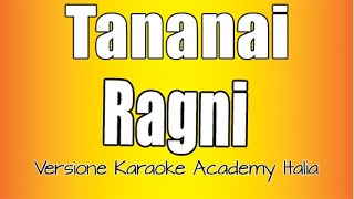 Tananai  Ragni Versione Karaoke Academy Italia [upl. by Anagnos766]