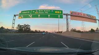 Driving from Sunshine to Thomastown Greater Melbourne Area VIC Australia [upl. by Estey]