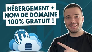 WordPress Hébergement Gratuit  Hébergeur  Nom de domaine gratuitement sans pub [upl. by Egief24]