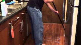 Laminate Floor Polish  How to Shine Laminate Floors [upl. by Elleinet]