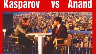 PCA Chess World Championship 1995 Vishy Anand vs Garry Kasparov Game 13 [upl. by Igiul]