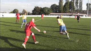 Ossett Town 02 Garforth Town 01102011 [upl. by Auqcinahs929]