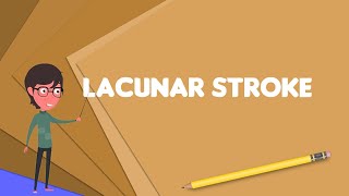 What is Lacunar stroke Explain Lacunar stroke Define Lacunar stroke Meaning of Lacunar stroke [upl. by Llerrac]