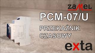 Przekaźnik czasowy cyfrowy wielofunkcyjny PCM07U [upl. by Coonan416]