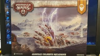 Dystopian Wars Aronnax Colossus Squadrons [upl. by Yeniar304]