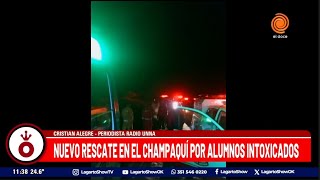 Nuevo rescate en el cerro Champaquí por alumnos intoxicados [upl. by Adnolat]