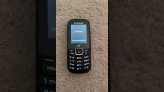 Samsung S150G Tracfone Startup and Shutdown [upl. by Annahsor]