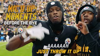 Micd up moments at the bye 🗣  Pittsburgh Steelers [upl. by Sinnel]