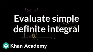 Area between a curve and the xaxis  AP Calculus AB  Khan Academy [upl. by Wieren983]