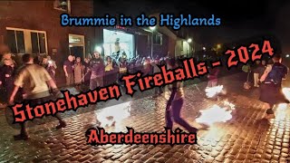 Stonehaven Fireballs  2024 [upl. by Nelrac]