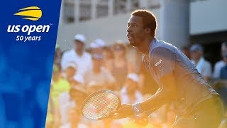 Gael Monfils vs Facundo Bagnis in R1 Action at the 2018 US Open [upl. by Tran425]