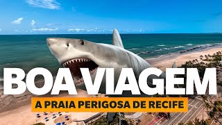 NUNCA ENTRE NA ÁGUA DESSA PRAIA Conheça a Praia de Boa Viagem em Recife [upl. by Nalad310]