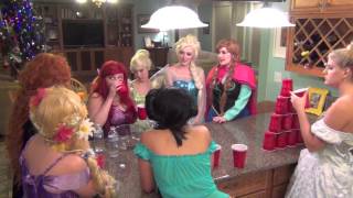 Disney Princesses Get TURNT UP Bloopers [upl. by Ahtela185]