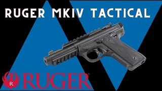 Ruger MKIV Tactical 22LR Unboxing [upl. by Nathanial]