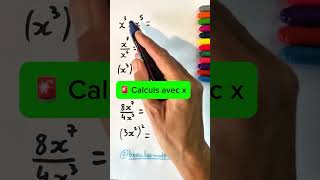 À savoir  du calcul littéral avec x [upl. by Yor]