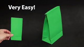 How to make a Paper Bag  Full Tutorial [upl. by Undry]