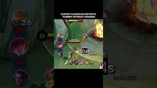 PUSH TURRET WITHOUT MINION MARLSMAN [upl. by Levy]