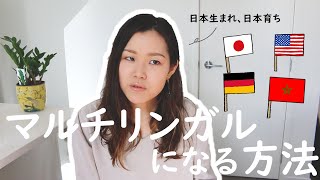 英語力ゼロだった私が1年間で3か国語話せるようになった勉強方法（今は4か国語 マルチリンガル勉強法三ヵ国語勉強法語学勉強法 [upl. by Anthiathia]