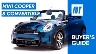 The Stylish Sport Convertible 2022 Mini Cooper S Convertible  Buyers Guide  MotorTrend [upl. by Eide780]