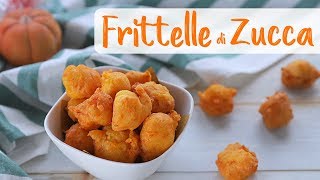 FRITTELLE SALATE DI ZUCCA Ricetta Facile FATTO IN CASA DA BENEDETTA  Pumpkin Fritters Easy Recipe [upl. by Nnave]