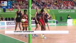 Ugandas Netball team beaten in Commonwealth games opener [upl. by Irrol]