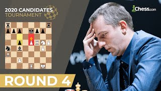 PART 2 MVL Gets Grischuk Under Massive Time Pressure  FIDE Candidates Chess Tournament [upl. by Ylenaj]