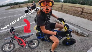 Segway X260 Range Test MINI BIKE CRASH [upl. by Haerb]