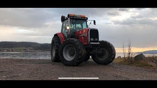 Massey Fergson 8130 Straight pipe [upl. by Una254]