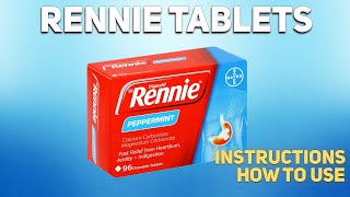 Rennie tablets how to use How and when to take it Who cant take rennie [upl. by Wailoo]