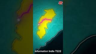 Chhattisgarh state relative important points to cover in this videoupsc factsmapshistory study [upl. by Specht]