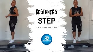 Beginners basic Step Aerobics 01  20 Minute Workout  Rebourne Fitness [upl. by Yukio]