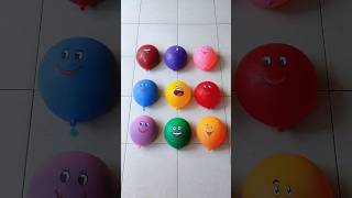 Nine Emoji Water Balloon Popping Reverse Video Asmr Satisfying [upl. by Demetra]