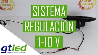 Funcionamiento de un sistema de regulación led 110V  Controlador de iluminación led Gtled [upl. by Eila]