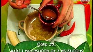 DRY skin care  Banana masks recipes  Natural homemade cosmetics [upl. by Marcela]